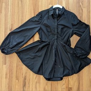 Free People Button Down